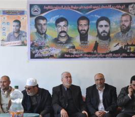 بالصور: أعضاء قافلة أسيا 1 في ضيافة حركة الجهاد الإسلامي 