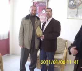 وفد من اللجنة الاعلامية لدائرة العمل النسائي يزور مقر وكالة فلسطين اليوم الاخبارية