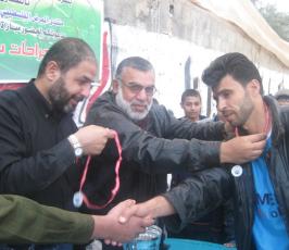 (بالصور) « منتدى الممرض الفلسطيني » برفح يختتم بطولة كروية 