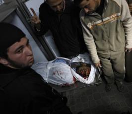 بالصور : جريمة إغتيال المجاهد محمد النجار من سرايا القدس في خانيونس