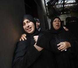 بالصور : جانب من تشيع الشهيد المجاهد محمد النجار العضو في سرايا القدس