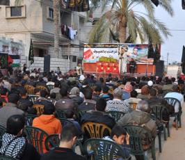 بالصور:: التواصل الجماهيري للجهاد الاسلامي يكرم ثلة من شرائح العمل الميداني