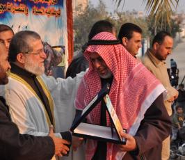 بالصور:: التواصل الجماهيري للجهاد الاسلامي يكرم ثلة من شرائح العمل الميداني