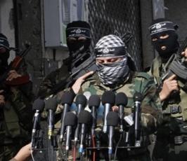 بالصور : مؤتمر لكتائب الأقصى  تؤكد إدانة السلطة الفلسطينية في المشاركة مع الاحتلال بإغتيال كوادرها