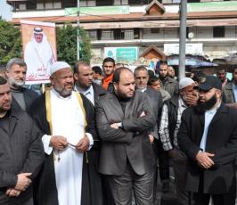 بالصور:قوى المقاومة الفلسطينية بغزة تخرج بمسيرة حاشدة ضد السلطة برام الله