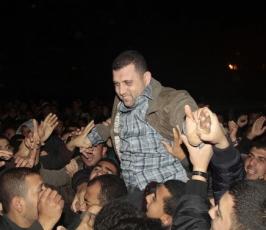 بالصور : القيادي في القسام أيمن نوفل يصل غزة بعد اعتقال دام 3 سنوات في مصر