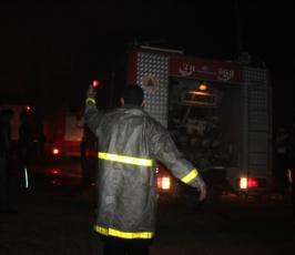 بالصور : جرحى ودمار وحرائق أحدثها القصف الصهيوني لأهداف فلسطينية