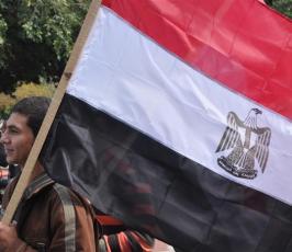 بالصور: غزة تخرج بمظاهرات لتبارك نجاح ثورة الشعب المصرى 