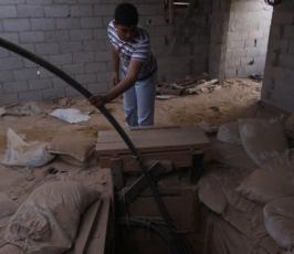 بالصور: حالة ركود بعمل الأنفاق جنوب القطاع