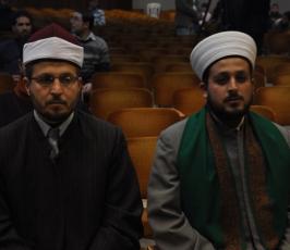 بالصور:إحتفال بذكري المولد النبوى أقامه المركز الوطنى للدراسات والبحوث بمركز رشاد الشوا بغزة 