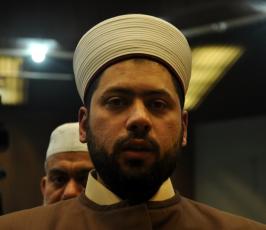 بالصور:إحتفال بذكري المولد النبوى أقامه المركز الوطنى للدراسات والبحوث بمركز رشاد الشوا بغزة 
