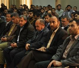 بالصور: منتدى المهندس يقيم حفلاً بعنوان «  على خطي المصطفى » بغزة