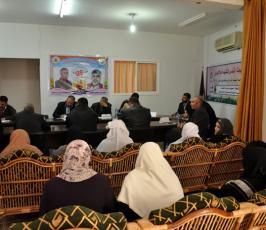 بالصور:مهجة القدس تنظم ورشة عمل حول دور المؤسسات الحقوقية للتخفيف عن الأسري