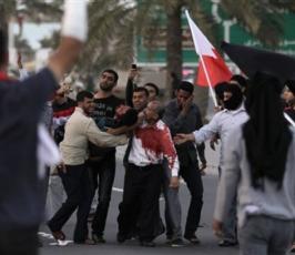 بالصور:إستمرار الإحتجاجات ضد النظام الحاكم بالبحرين