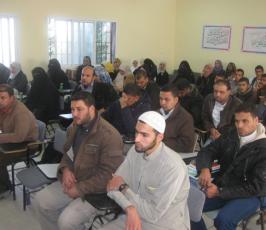بالصور: الرابطة الاسلامية بكلية المجتمع العربية برفح تحتفل بذكرى المولد النبوي