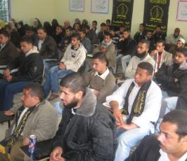 بالصور: الرابطة الاسلامية بكلية المجتمع العربية برفح تحتفل بذكرى المولد النبوي