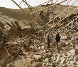بالصور: القصف الصهيوني على مدينة غزة