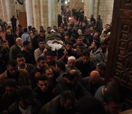 بالصور:حركة الجهاد تشيع جثمان الشهيد عادل جندية بالشجاعية
