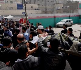 بالصور:حركة الجهاد تشيع جثمان الشهيد عادل جندية بالشجاعية