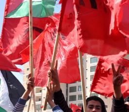 بالصور: الجبهة الديمقراطية تحتفل بذكري إنطلاقتها بمدينة غزة