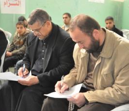 بالصور: جانب من انتخابات نادي القدس الرياضي لعام 2011-2014