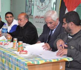 بالصور: جانب من انتخابات نادي القدس الرياضي لعام 2011-2014
