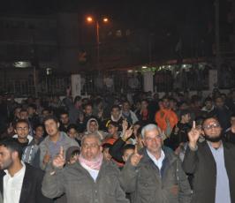 بالصور:الاعلام الحربي ينظم عرضاً مرئياً للشهيد القائد « عبد الله السبع » في بيت حانون