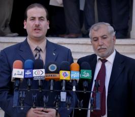 بالصور:إجتماع للفصائل يطالبون بحكومة إنقاذ وطني