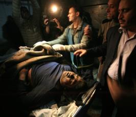 بالصور:شهيد من سرايا القدس بقصف صهيوني شرق غزة
