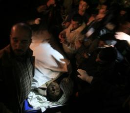 بالصور:شهيد من سرايا القدس بقصف صهيوني شرق غزة