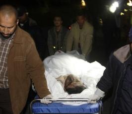 بالصور:شهيد من سرايا القدس بقصف صهيوني شرق غزة