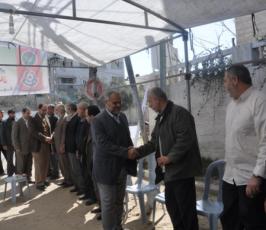 بالصور: بيت عزاء لأربكان في غزة