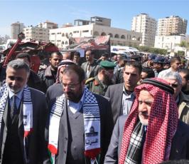 بالصور: فعالية للدفاع المدني بغزة في ذكرى اليوم العالمي له