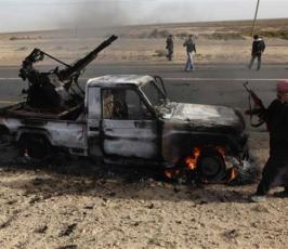 بالصور : ثوار ليبيا يواصلون زحفهم لتحرير باقي المدن