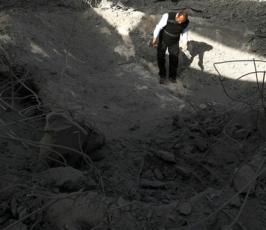 بالصور: الأضرار الذى خلفها القصف الصهيونى على قطاع غزة