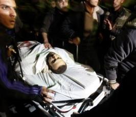 بالصور : شهداء سرايا القدس الأربعة  جراء الغارة الصهيونية في حي الزيتون 