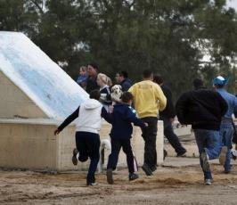 بالصور : مشاهد الدمار والرعب الذي خلفه قصف سرايا القدس لمدينة « بئر السبع »