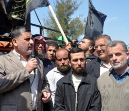 بالصور: سرايا القدس وجماهير غفيرة تشيع جثمان الشهيد محمد معمر  بخانيونس