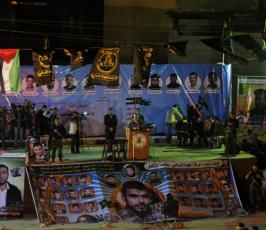 بالصور:حركة الجهاد تقيم مهرجاناً وفاءً لدماء الشهداء بالشجاعية