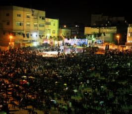 بالصور:حركة الجهاد تقيم مهرجاناً وفاءً لدماء الشهداء بالشجاعية