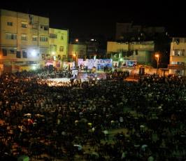 بالصور:حركة الجهاد تقيم مهرجاناً وفاءً لدماء الشهداء بالشجاعية