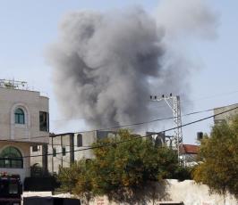 شاهد بالصور: المناطق التى إستهدفتها طائرات الإحتلال والإصابات التى خلفتها