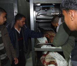 بالصور: شهداء وجرحى بالقصف الصهيونى على مدينة رفح