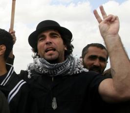 بالصور.. المتضامن الايطالي مع غزة 