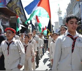 بالصور: مسيرة لحركة الجهاد نصرة للأسرى