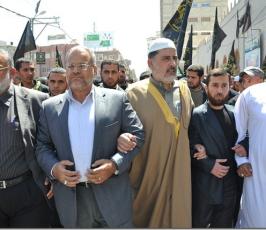 بالصور: مسيرة لحركة الجهاد نصرة للأسرى