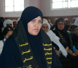 بالصور: العمل النسائى التابع للجهاد الإسلامى يحتفل بيوم الاسير الفلسطينى بالوسطى