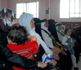 بالصور: العمل النسائى التابع للجهاد الإسلامى يحتفل بيوم الاسير الفلسطينى بالوسطى