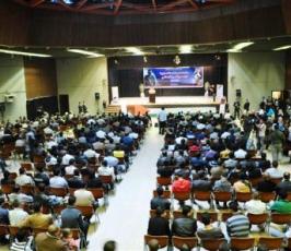 بالصور: حفل تأبينى للشهيد الصحفى فضل شناعة بمركز رشاد الشوا