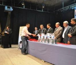 بالصور: حفل تأبينى للشهيد الصحفى فضل شناعة بمركز رشاد الشوا
